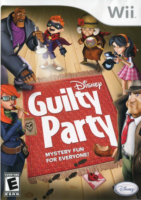 Guilty Party box art for Wii